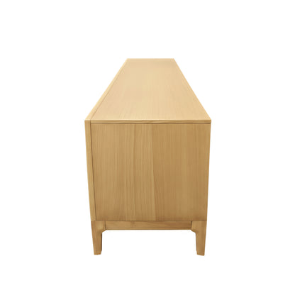 June TV Console, Light Oak