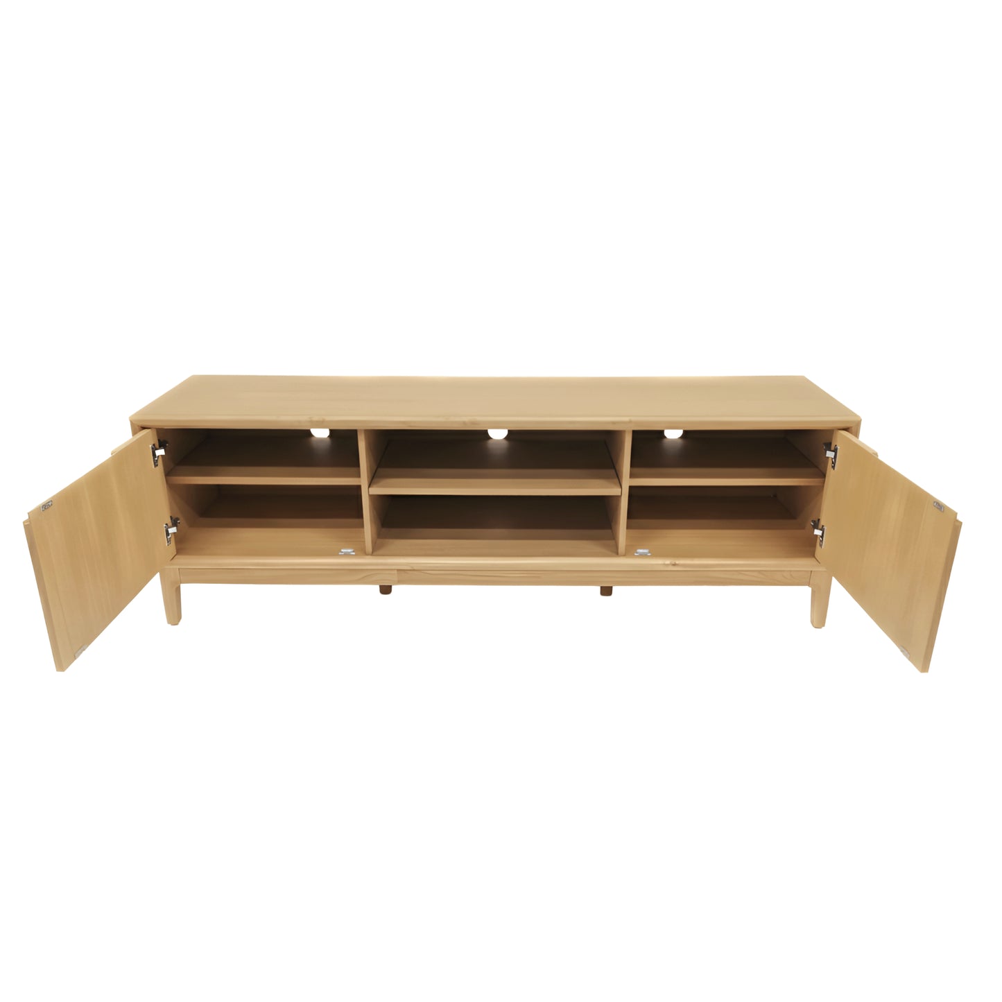 June TV Console, Light Oak