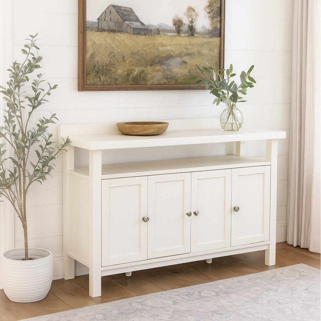 Avery Sideboard, Coconut Milk - Alpine Furniture