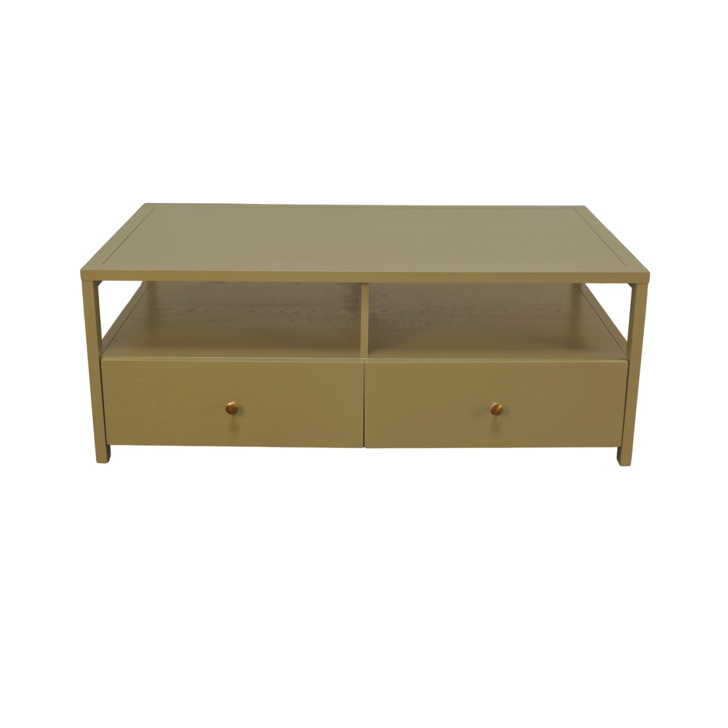 Avery Cocktail Table, Olive Green - Alpine Furniture