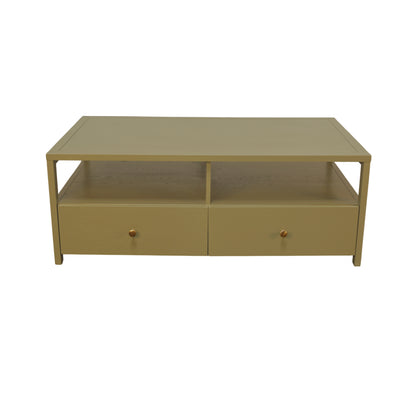 Avery Cocktail Table, Olive Green - Alpine Furniture