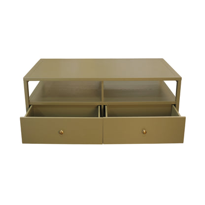 Avery Cocktail Table, Olive Green - Alpine Furniture