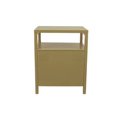 Avery End Table, Olive Green - Alpine Furniture