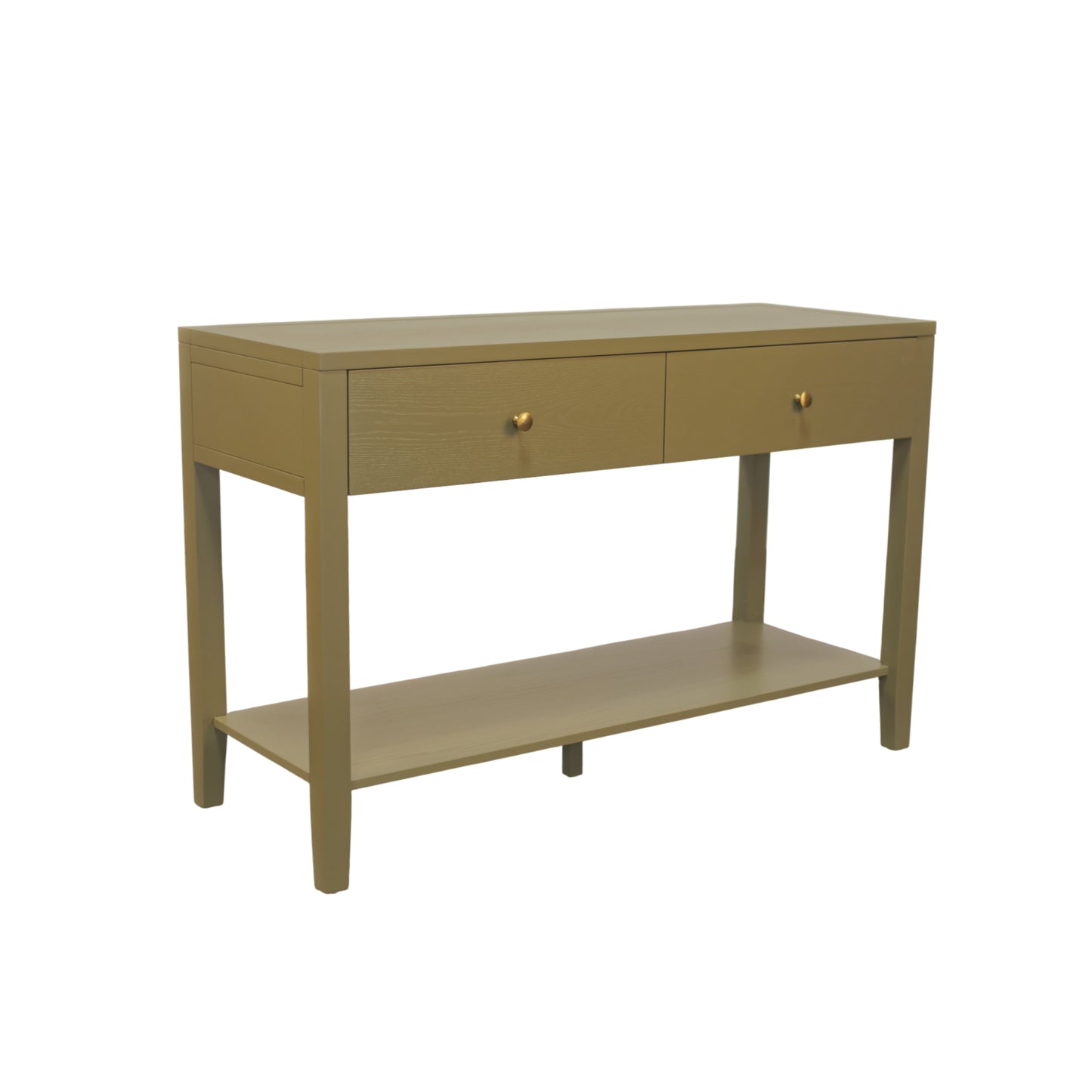 Avery Console Table, Olive Green