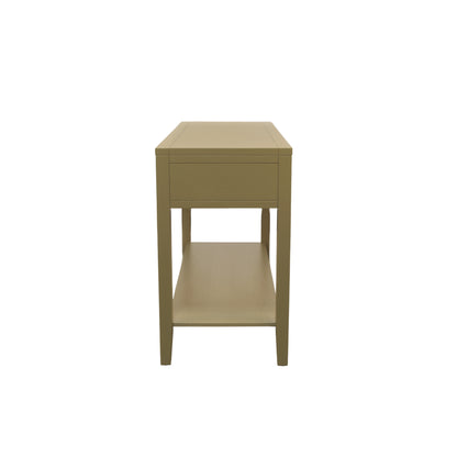 Avery Console Table, Olive Green