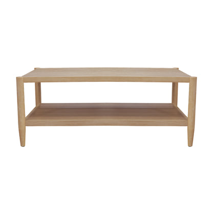 Sinclair Rectangular Coffee Table, Natural