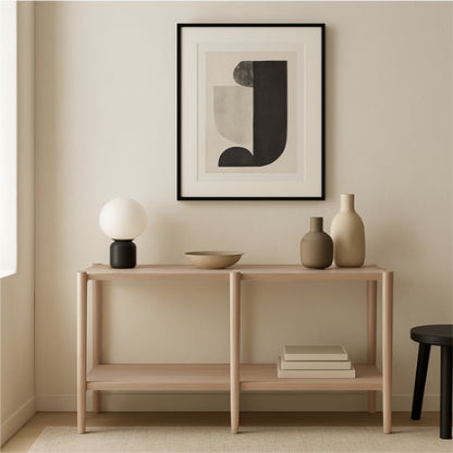 Sinclair Console Table, Natural