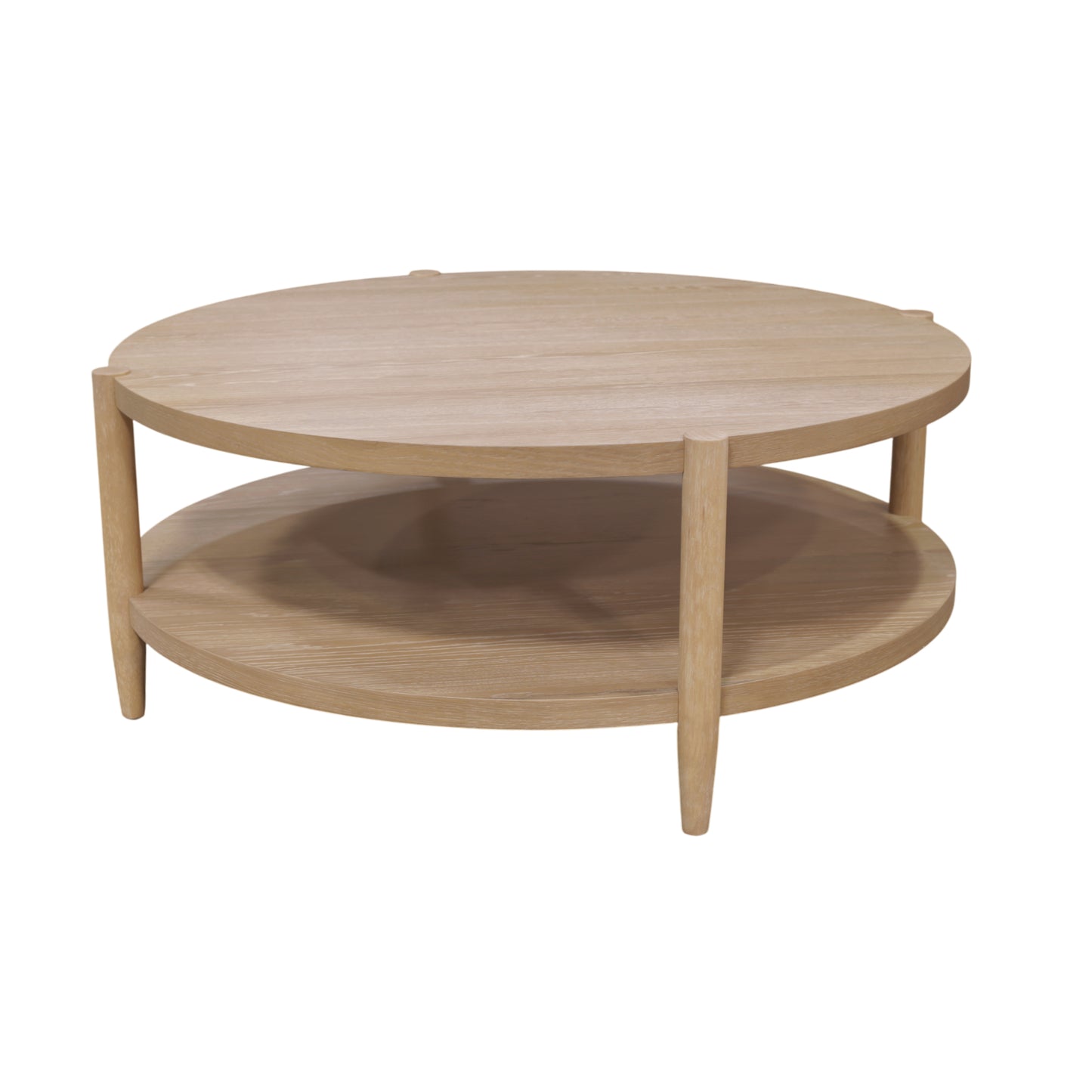 Sinclair Round Coffee Table, Natural