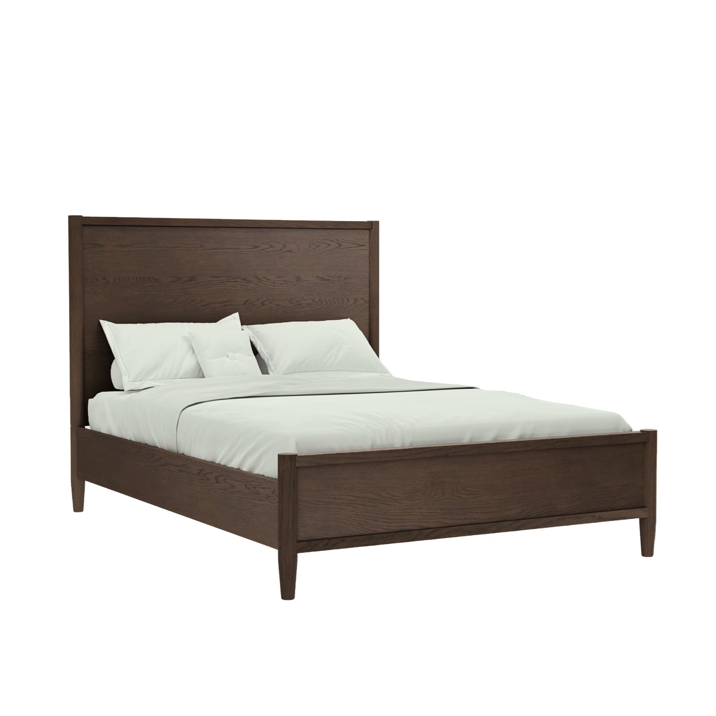 Sinclair Panel Bed, Walnut