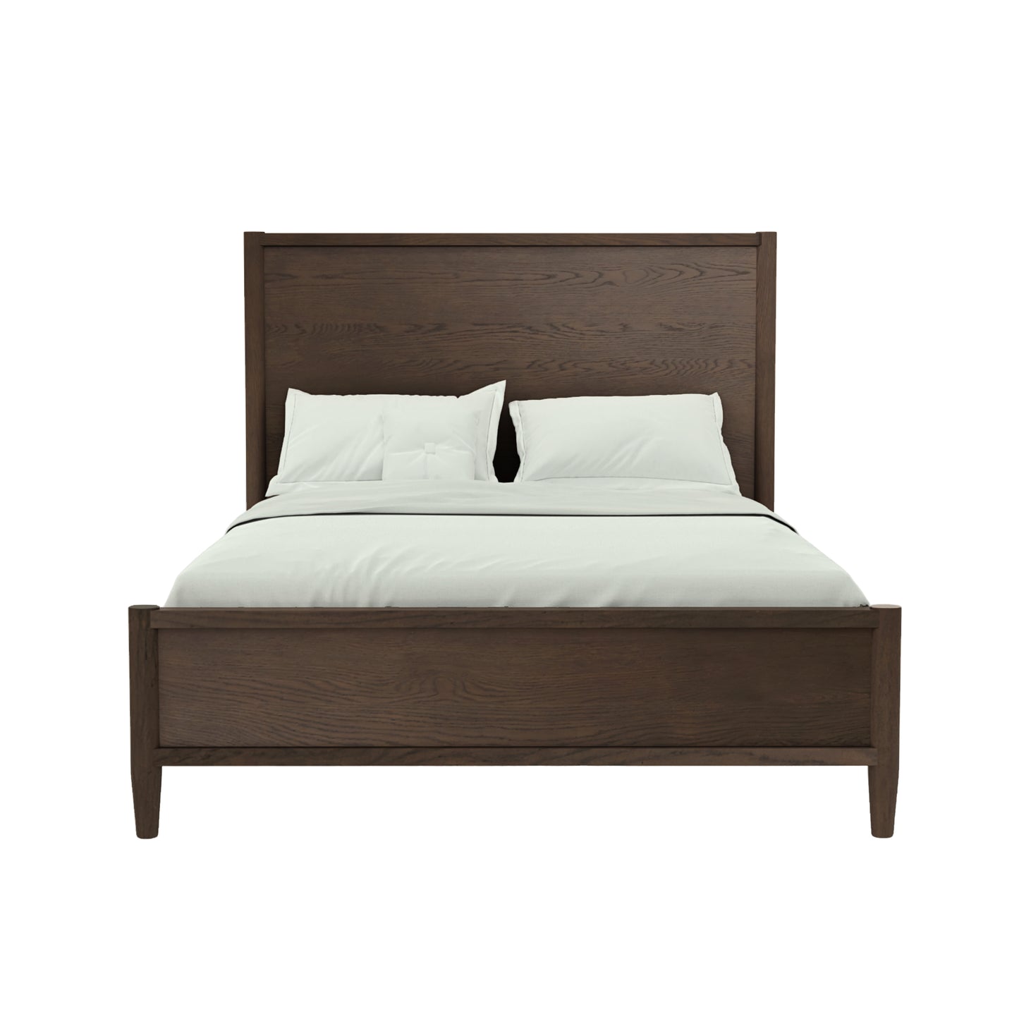 Sinclair Panel Bed, Walnut