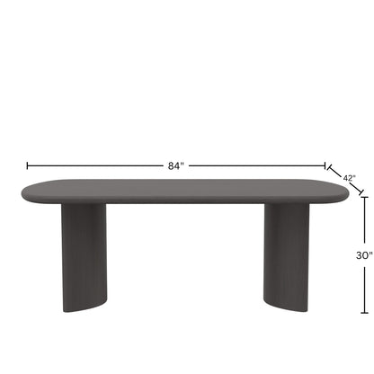 Gabrielle Dining Table, Black