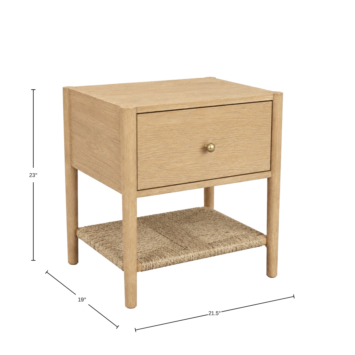 Claudia Nightstand, Natural