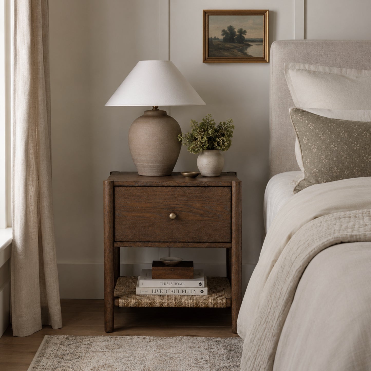 Claudia Nightstand, Walnut