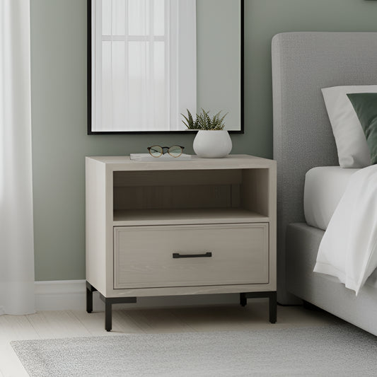 Bradley Nightstand, Antique White