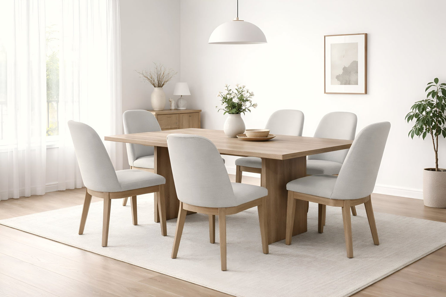 Abigail Side Chairs, Set of 2 - Alpine Furniture