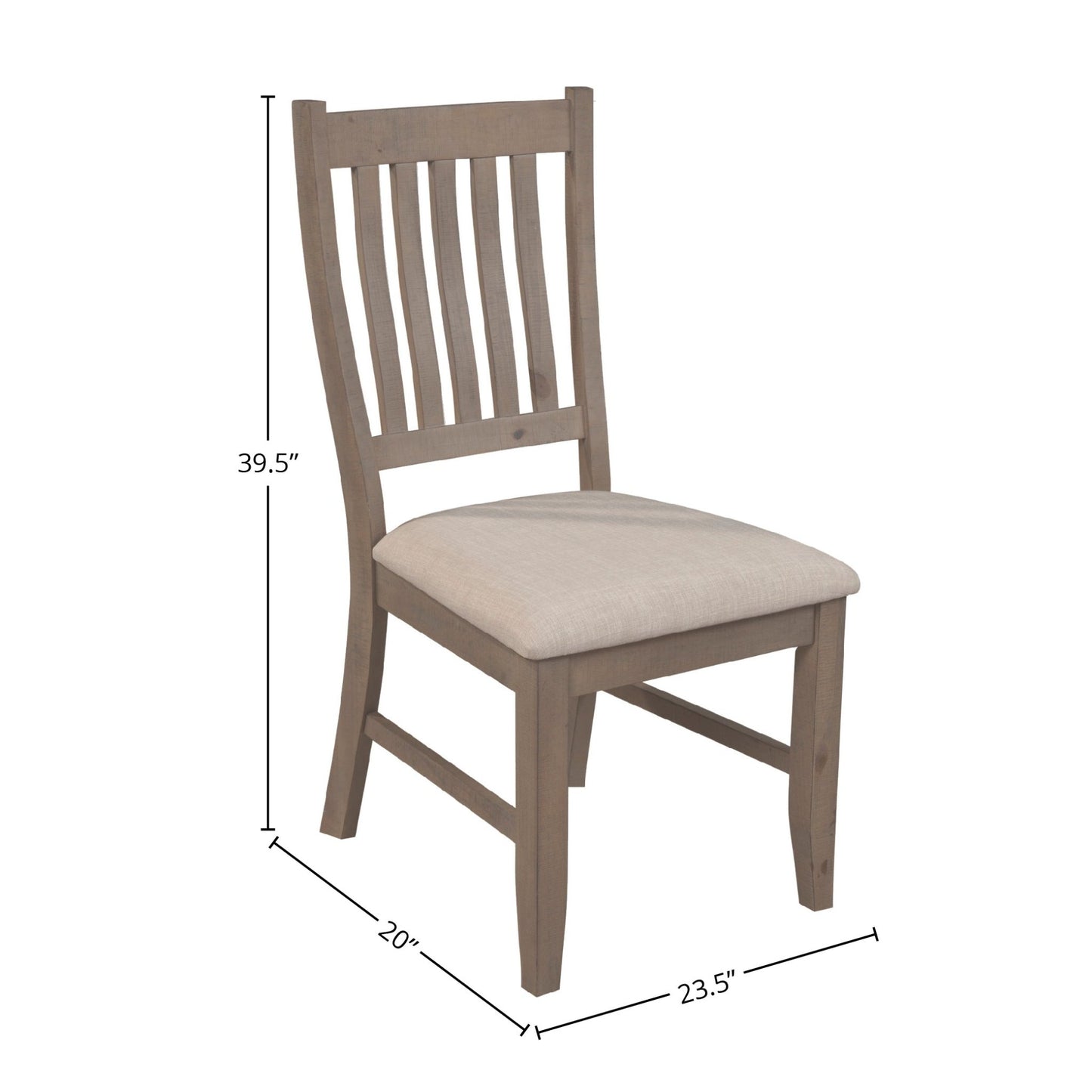 Arlo Set of 2 Side Chairs - Alpine Furniture