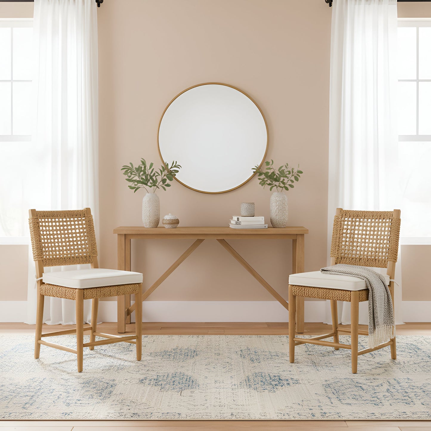 Ashbury Dining Chairs (Set of 2) - Alpine Furniture