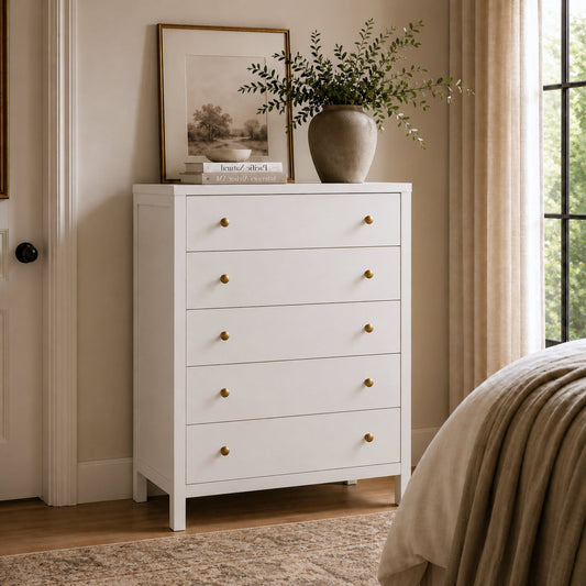 Avery Chest, Coconut Milk - Alpine Furniture