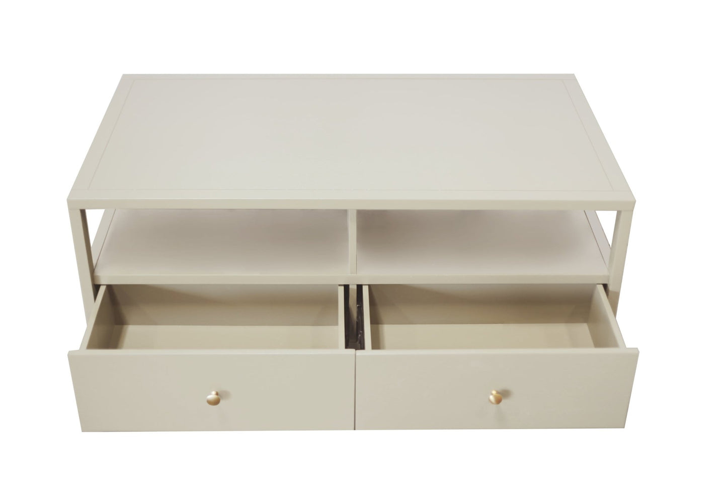 Avery Cocktail Table, Coconut Milk - Alpine Furniture