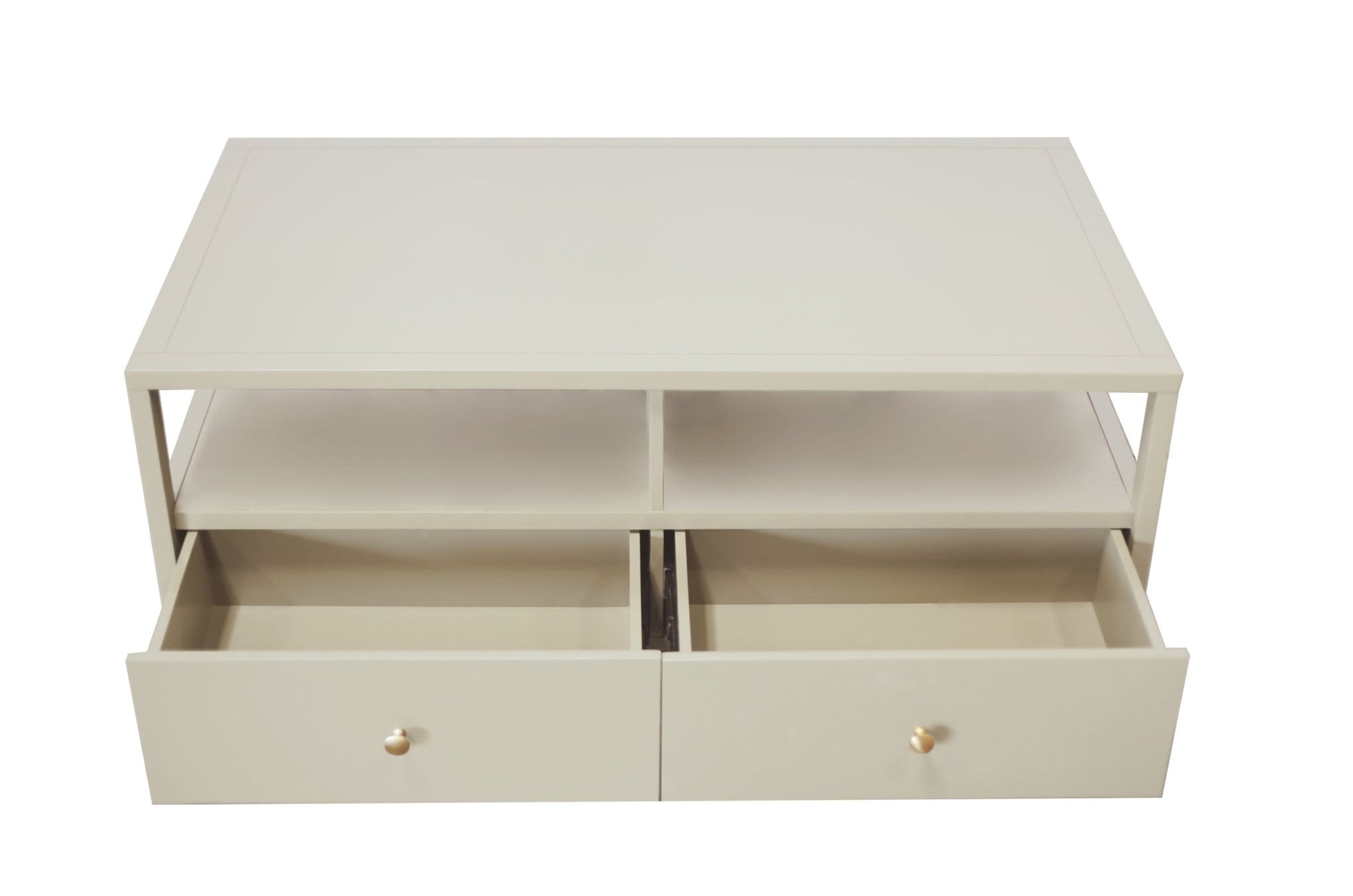 Avery Cocktail Table, Coconut Milk - Alpine Furniture