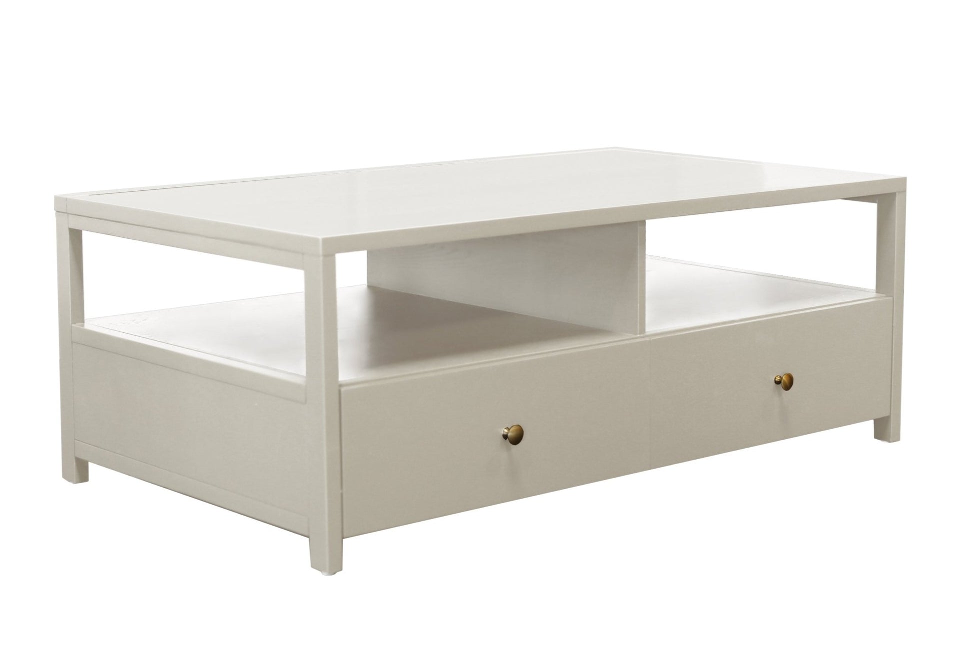 Avery Cocktail Table, Coconut Milk - Alpine Furniture
