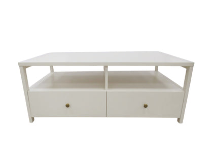 Avery Cocktail Table, Coconut Milk - Alpine Furniture