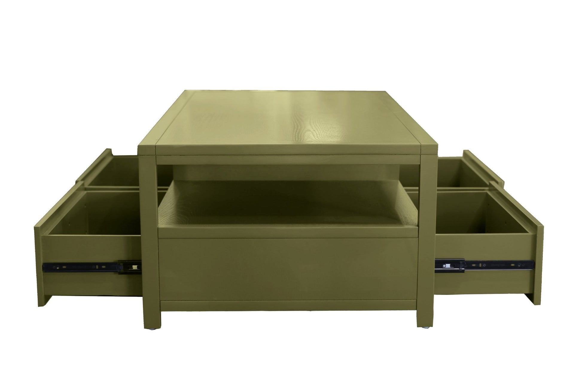 Avery Cocktail Table, Olive Green - Alpine Furniture