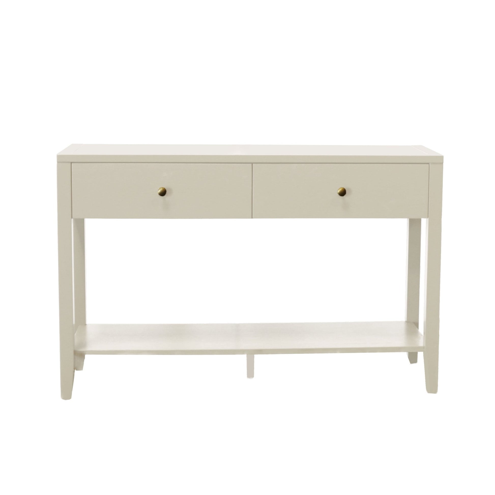 Avery Console Table, Coconut Milk - Alpine Furniture