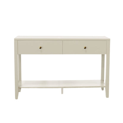Avery Console Table, Coconut Milk - Alpine Furniture