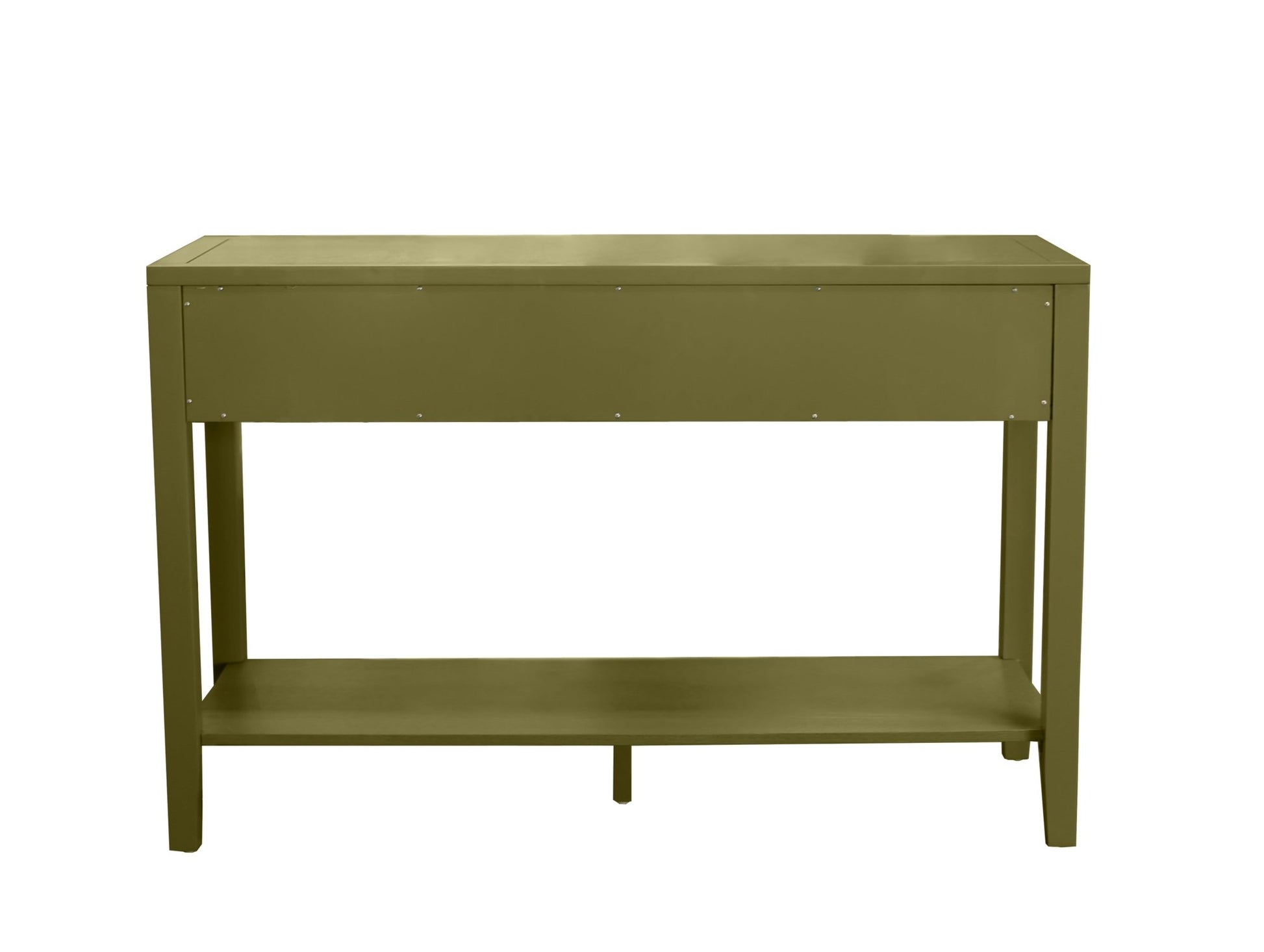 Avery Console Table, Olive Green - Alpine Furniture