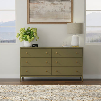 Alpine Furniture Avery Coconut Milk Dresser Alpine Furniture Avery Coconut Milk Dresser