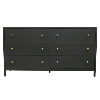 Avery Dresser, Black - Alpine Furniture
