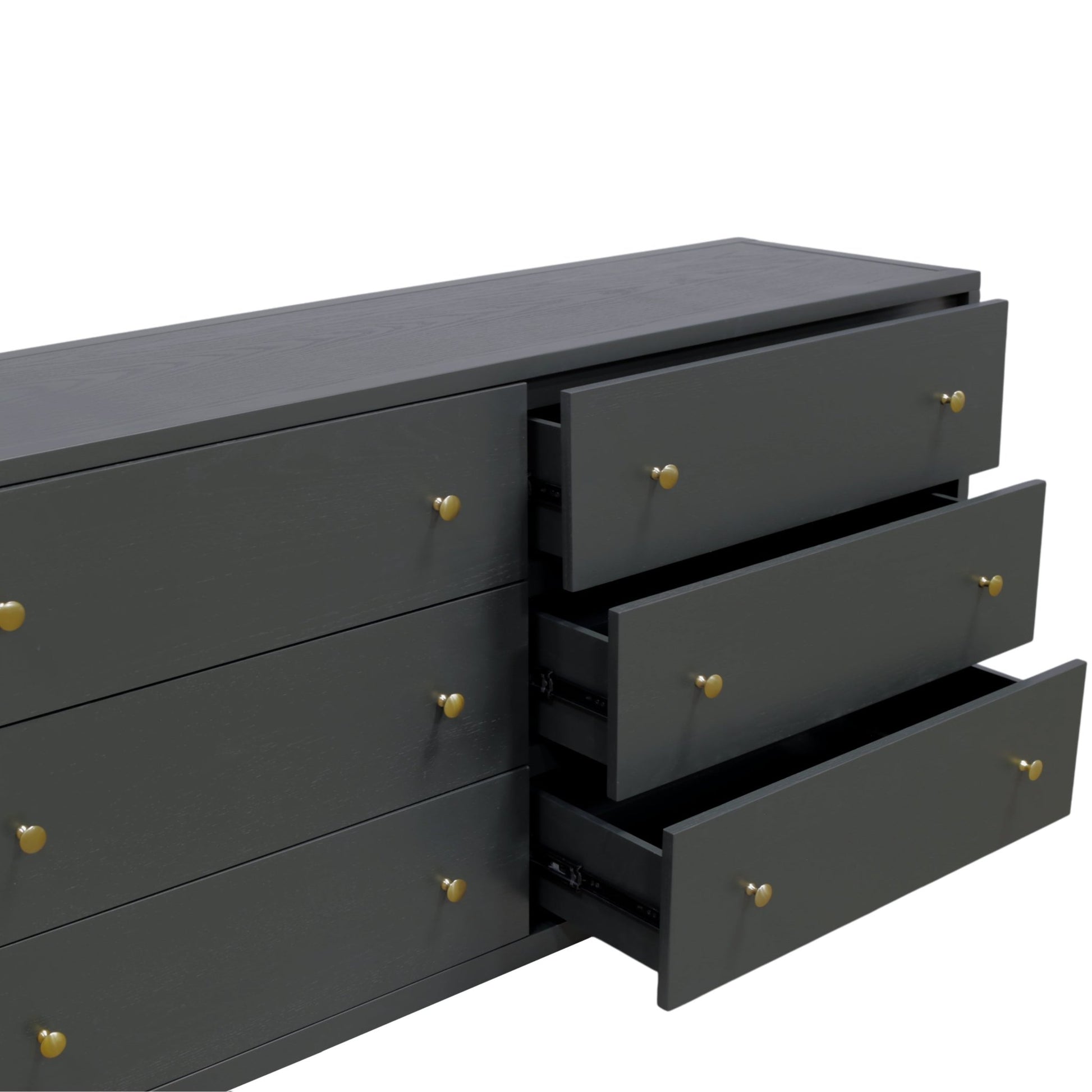 Avery Dresser, Black - Alpine Furniture