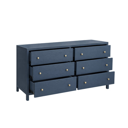 Avery Dresser, Navy Blue - Alpine Furniture