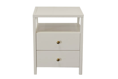 Avery End Table, Coconut Milk - Alpine Furniture