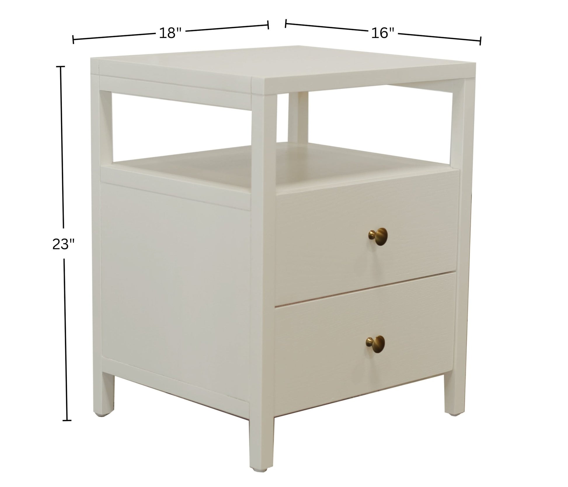 Avery End Table, Coconut Milk - Alpine Furniture
