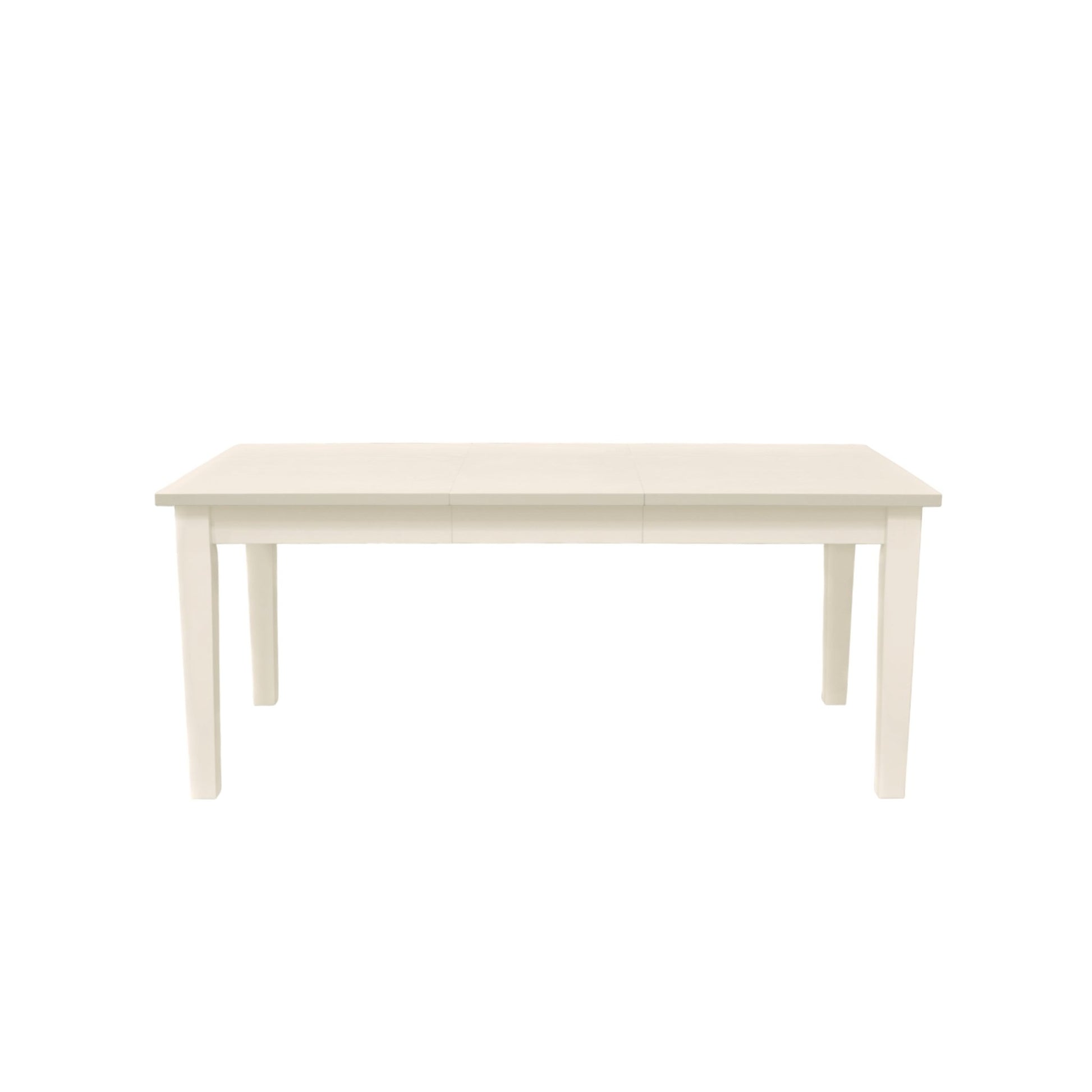Avery Extension Dining Table, Coconut Milk - Alpine Furniture