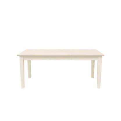 Avery Extension Dining Table, Coconut Milk - Alpine Furniture