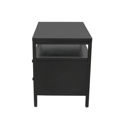 Avery Nightstand, Black - Alpine Furniture