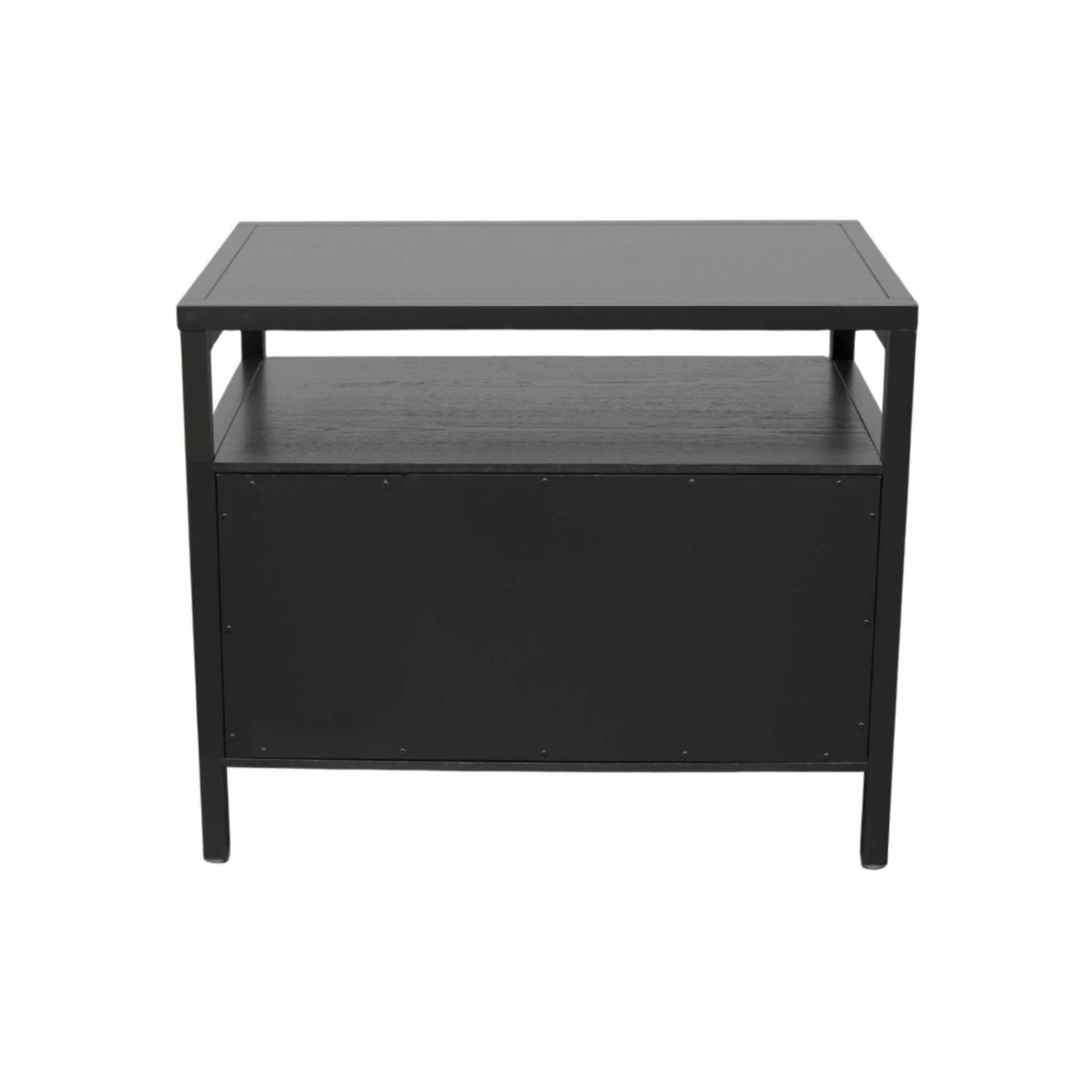 Avery Nightstand, Black - Alpine Furniture