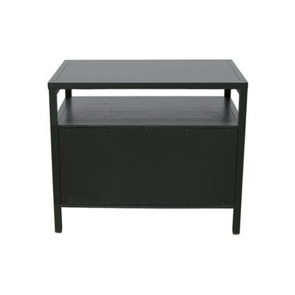 Avery Nightstand, Black - Alpine Furniture