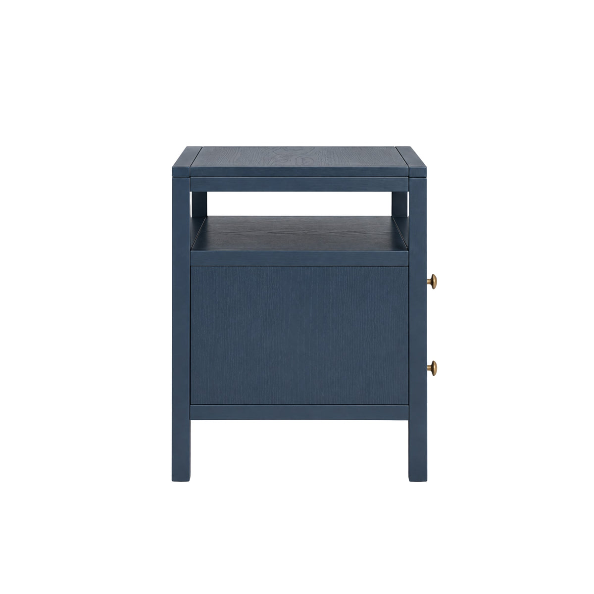 Avery Nightstand, Navy Blue - Alpine Furniture