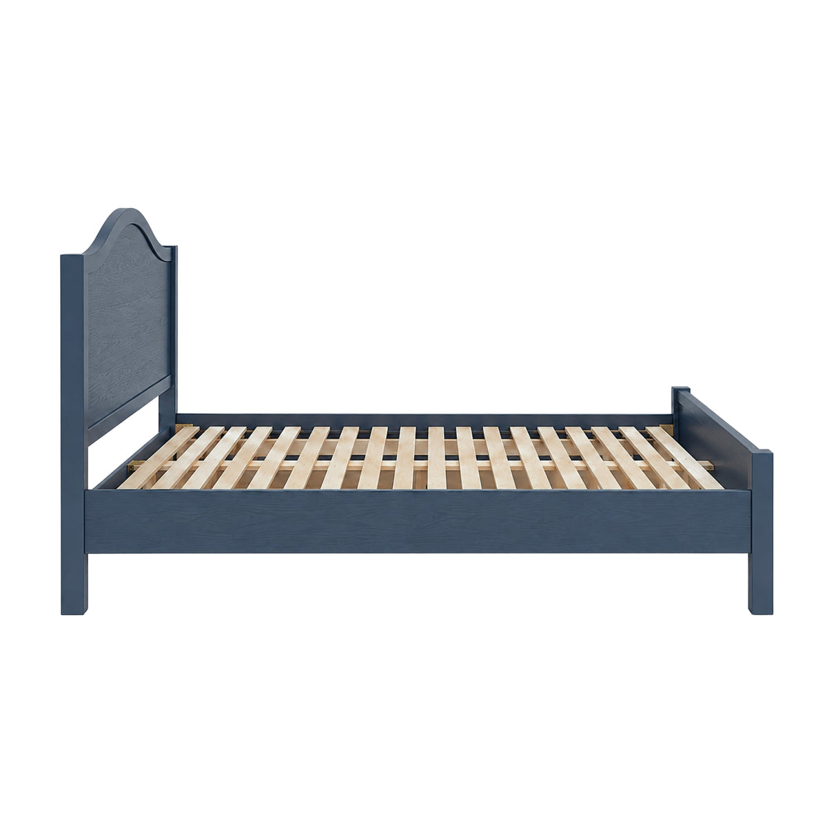 Avery Platform Bed, Navy Blue - Alpine Furniture