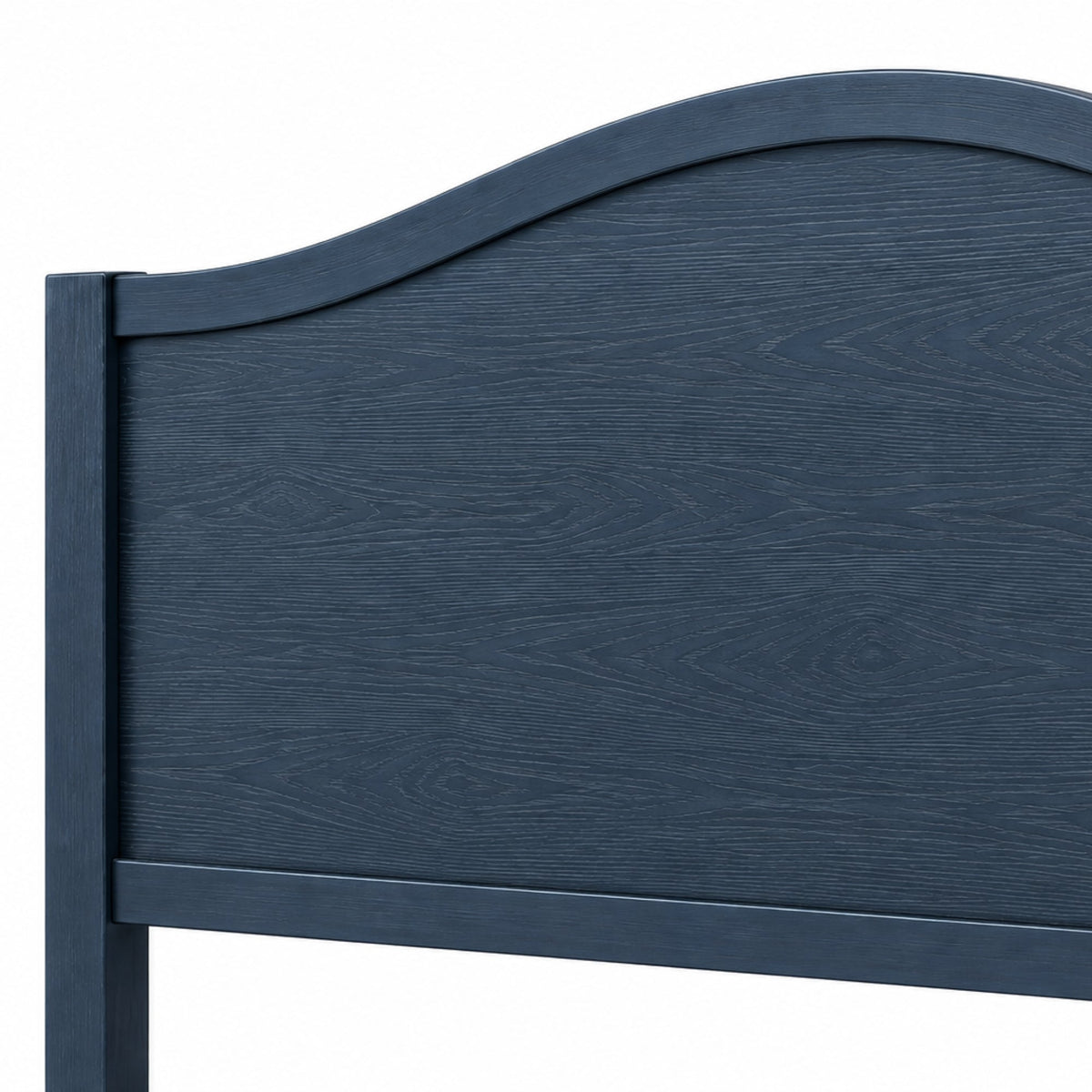 Avery Platform Bed, Navy Blue - Alpine Furniture