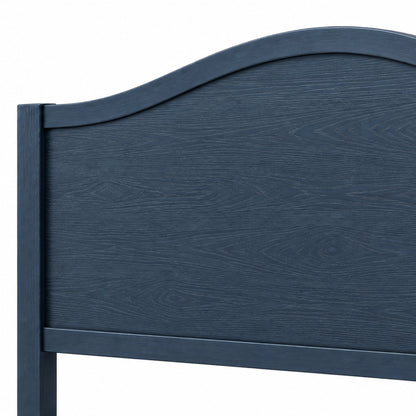 Avery Platform Bed, Navy Blue - Alpine Furniture
