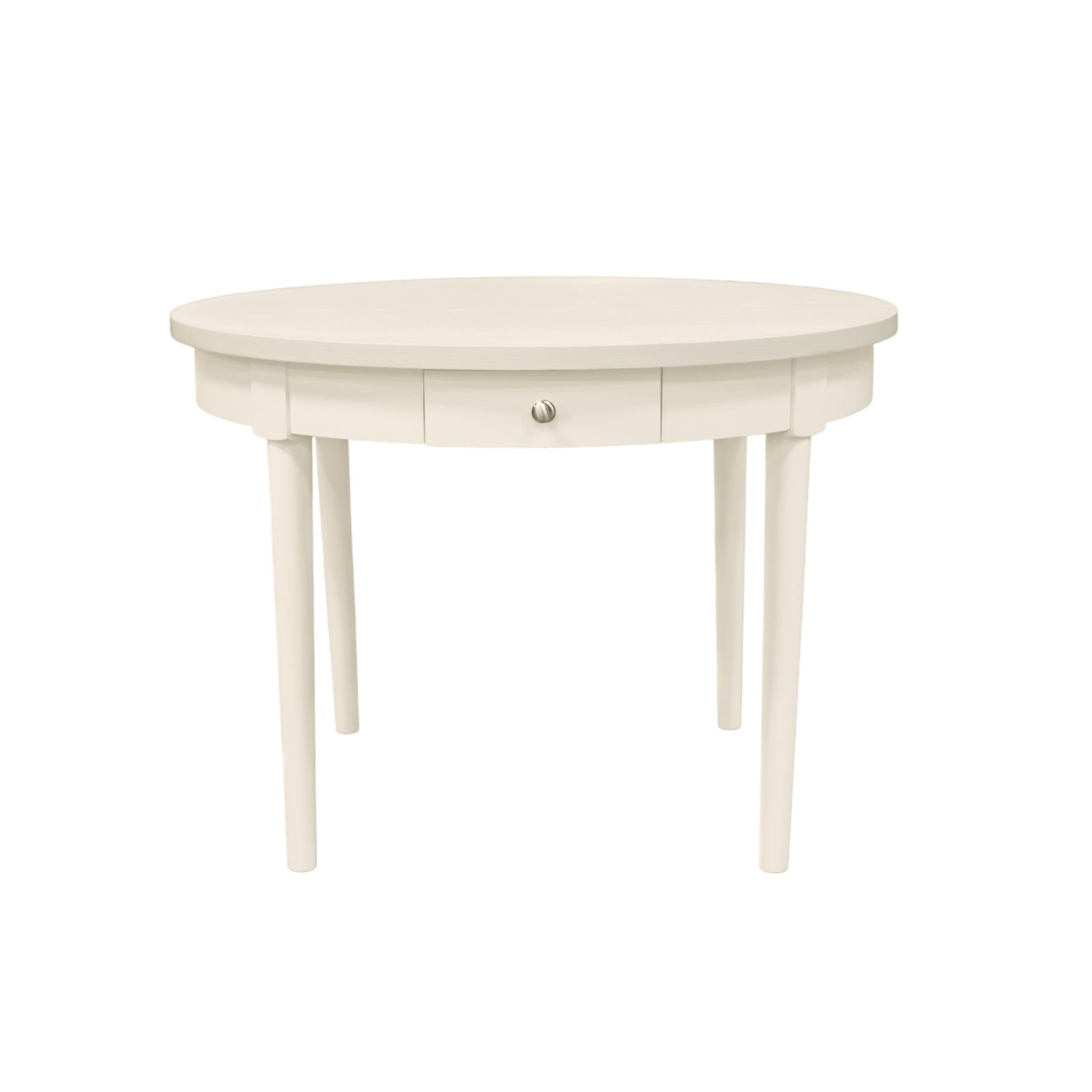 Avery Round Dining Table, Coconut Milk - Alpine Furniture