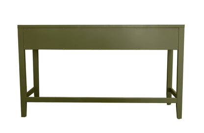 Avery Writing Desk, Olive Green - Alpine Furniture