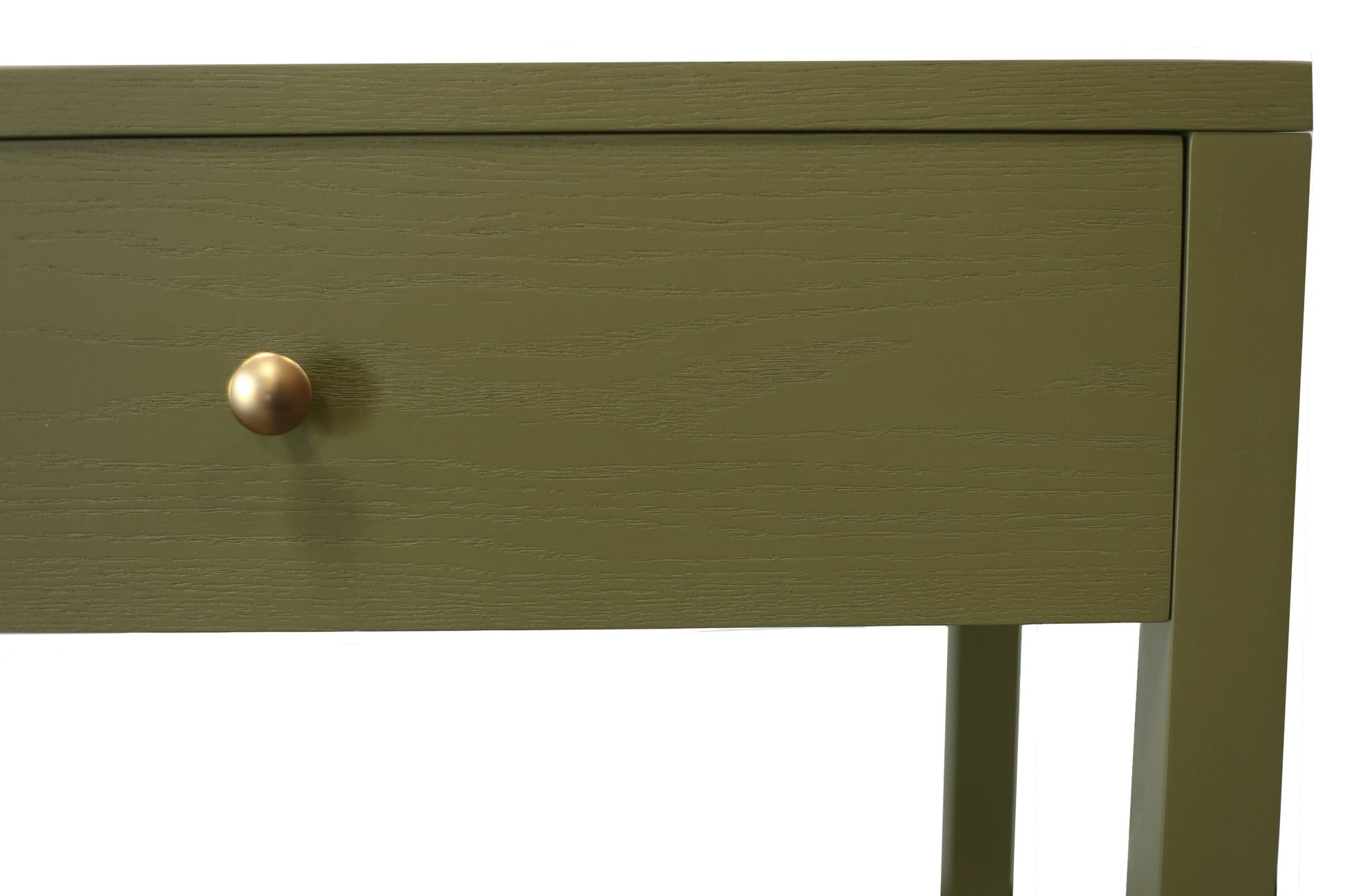 Avery Writing Desk, Olive Green - Alpine Furniture