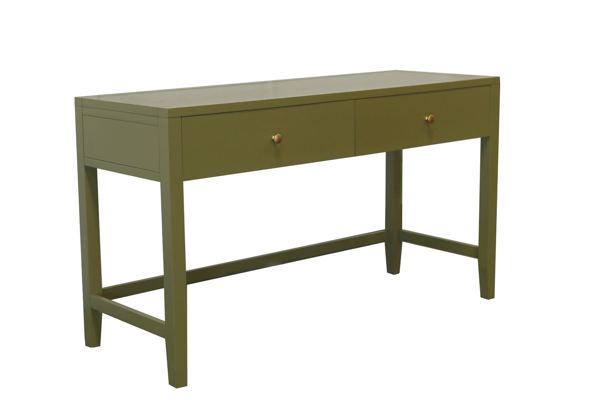 Avery Writing Desk, Olive Green - Alpine Furniture