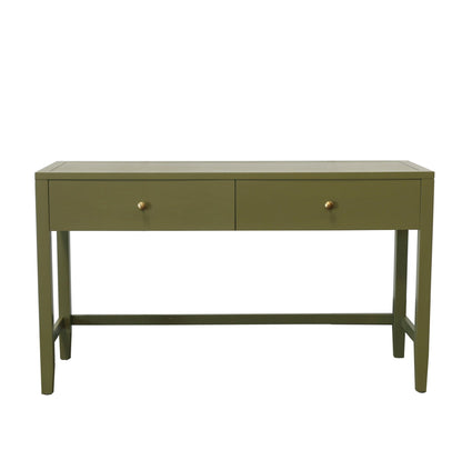 Avery Writing Desk, Olive Green - Alpine Furniture